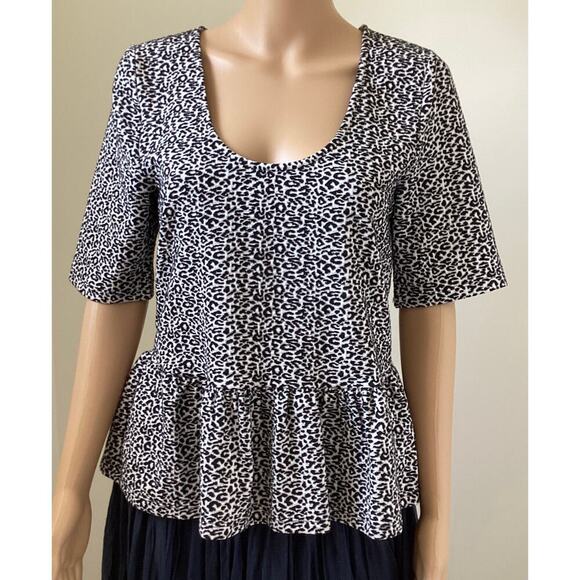 Maeve Peplum Scoop-Neck Tank - Picture 1 of 5